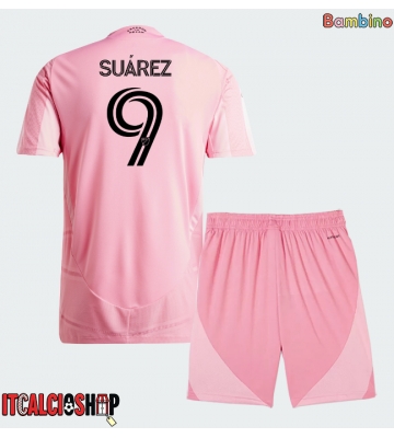 Inter Miami Luis Suarez #9 Prima Maglia Bambino 2026-27 Manica Corta (+ Pantaloni corti)